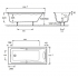 E6060RU-00 ванна прямоугольная ODEON UP акриловая 150х70 (белый) Jacob Delafon E6060RU-00 ванна прямоугольная ODEON UP акриловая 150х70 (белый) Jacob Delafon