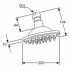 Kludi 2843705 верхний душ с форсунками DN 15 200 мм (хром)