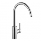 Kludi 38850F660 смеситель STEEL 100 для кухни (матовая сталь)