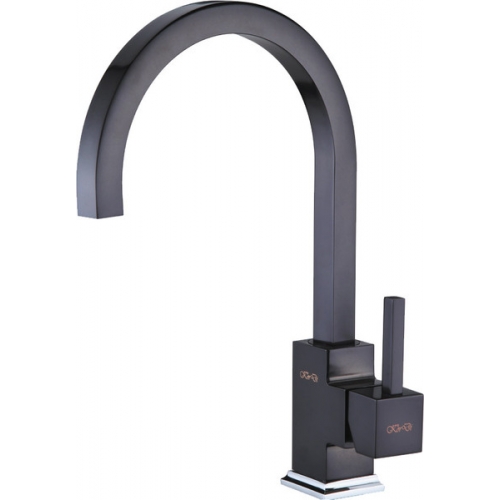 Смеситель для кухни KorDi 4405C-D19 Черный Никель Хром