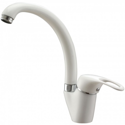 Смеситель для кухни KorDi 1703L-C27 Белый
