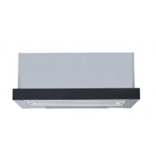 Вытяжка VS Light Glass Maunfeld 500 мм белый+фронтальная панель черное стекло
