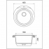 GranFest Мойка из искусственного камня GF-R480 (GF-48) GranFest Мойка из искусственного камня GF-R480 (GF-48)