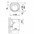 Blanco Мойка RONDOVAL 45 SILGRANIT BL-515672 Blanco Мойка RONDOVAL 45 SILGRANIT BL-515672