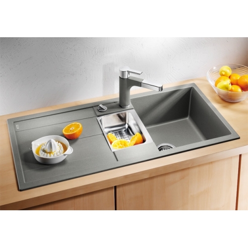 Blanco Мойка METRA 6 S SILGRANITс клапаном-автоматом BL-513047