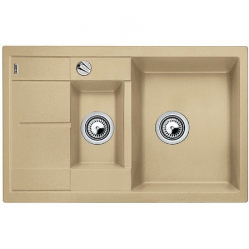 Blanco Мойка METRA 6 S COMPACT SILGRANIT с клапаном-автоматом BL-513469