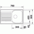 Blanco Мойка TIPO 45 S Compact нержавеющая сталь полированная BL-513442