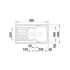 Blanco Мойка TIPO 6 S нержавеющая сталь матовая BL-511929