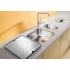 Blanco Мойка SUPRA 340-U полированная с корзинчатым-вентилем BL-518199