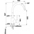 Blanco Смеситель MIDA хром BL-517742