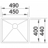 Blanco Мойка Andano 450-IF нержавеющая сталь зеркальная полировка BL-519375