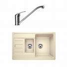 Blanco Комплект LEGRA 6 S Compact SILGRANIT жасмин/шампань/кофе/антрацит + DARAS хром