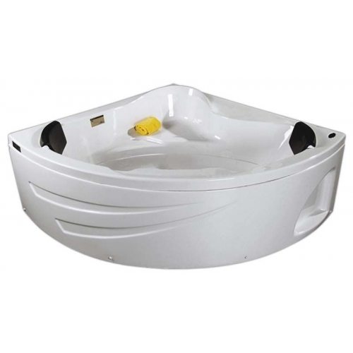 Appollo Ванна TS-1515 152x152x66 пустая в разборе с подголовниками угловая
