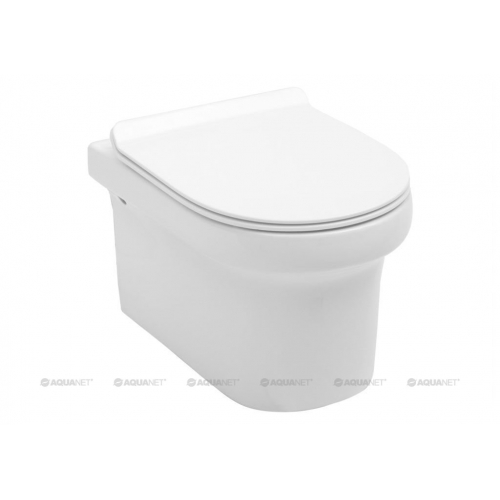 Унитаз подвесной Aquanet Rimless Nova BL-101N-WHT(h)