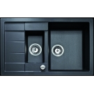 Мойка гранитная Teka ASTRAL 60 B-TG 88958 чёрный металлик 780 x 500 мм 88958