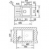 Мойка гранитная Teka Cabrera 45 B-TG 89000 топаз 680 x 460 мм 89000