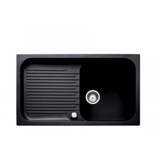 Мойка гранитная Teka Cala (Nano-Classic) 60 B-NG 88025 чёрный марганец 860 x 500 мм 88025