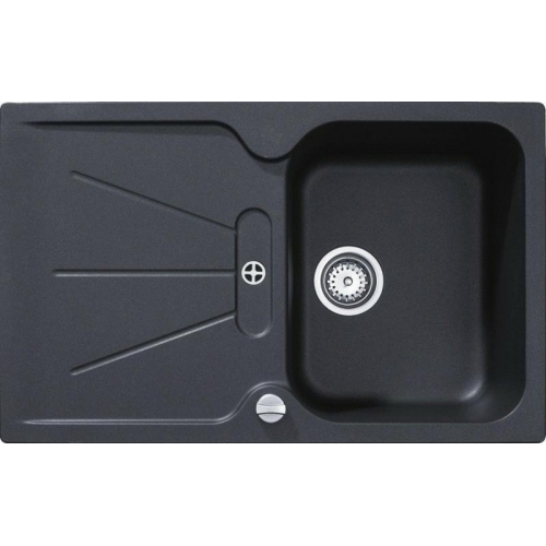 Мойка гранитная Teka Cara 45 B-TG 88556 чёрный металлик 795 x 500 мм 88556
