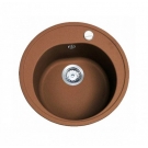 Мойка гранитная Teka Centroval 45 B-TG 40143215 шоколадный D 510 мм 40143215