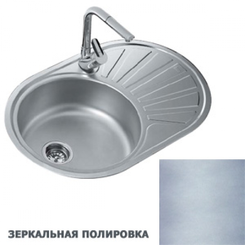 Мойка из нержавеющей стали Teka DR 77 1B 1D 60144 Полировка 770 x 500 мм 60144