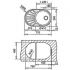 Мойка из нержавеющей стали Teka DR 77 1B 1D 88743 Микротекстура 770 x 500 мм 88743