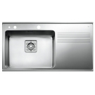 Мойка из нержавеющей стали Teka FRAME 1B 1D PPLUS RHD 40180511 Полировка 970 x 510 мм 40180511