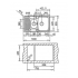 Мойка из нержавеющей стали Teka 580.500 1B ?D PA330N1001 Матовый 580 x 500 мм PA330N1001