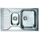 Мойка из нержавеющей стали Teka Princess 1 1/2B 1/2D PA780P3001 Полировка 800 x 500 мм PA780P3001