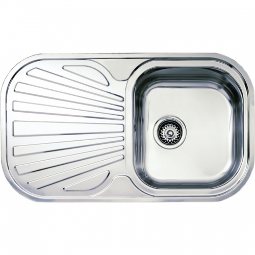 Мойка из нержавеющей стали Teka Stylo 1B 1D 10107021 Полировка 830 x 485 мм 10107021