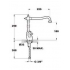 Смеситель для кухни Teka BR 9133 B 56913482B Бронза 56913482B
