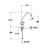 Смеситель для кухни Teka BR Bronze 56913881B Бронза 56913881B