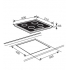 Стеклокерамическая панель Teka TT 620 STAINLESS STEEL