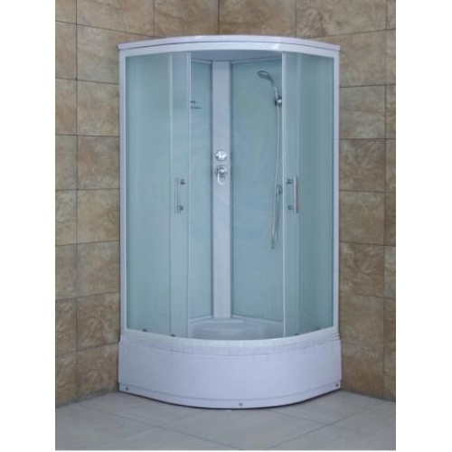 Душевая кабина CS-1000 HI SK F 100x100x215 высокая матовая Loranto