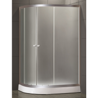 Душевое ограждение CS-1285 SK low L 120x80x215 низкий поддон Loranto