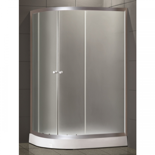 Душевое ограждение CS-1285 SK low L 120x80x215 низкий поддон Loranto