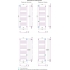 Водяной полотенцесушитель Богема 1200х400 Сунержа 00-0101-1240