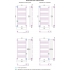 Водяной полотенцесушитель Богема 1000х500 (Золото) Сунержа 03-0101-1050