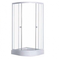 Loranto Душевое ограждение CS-7006 80x80x195 низкий поддон 15 см