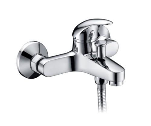 Isen 2601 Смеситель для ванны с коротким изливом хром Wasser Kraft 9060982