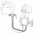 LM4652CE-220V Lemark Смеситель для умывальника сенсорный (220В) хром