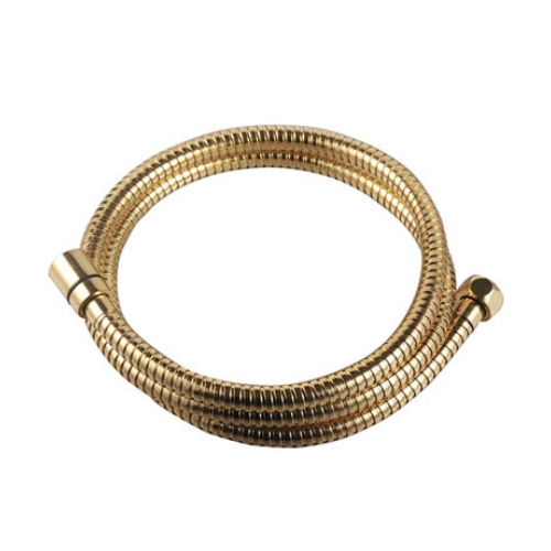 LE8037B-Gold Lemark Шланг душевой двухзагибный 1,5 м TURN-FREE латунь покрытие золотоото 