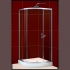 A370N-MG ALPEN ALPINA Quadrant 90x90x195 душевая шторка мат. ст (покрытие Easy Clean)+ средство для очист