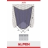 A370N ALPEN ALPINA Quadrant 90x90x195 Душевая шторка (покрытие Easy Clean) + средство для очистки