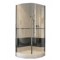 A160N ALPEN ALPINA Quadrant 90x90x195 Душевая шторка (покрытие Easy Clean) + средство для очистки