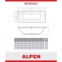 Alpen MONTANA 180х80 Ванна акриловая Alpen MONTANA 180х80 Ванна акриловая