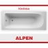 Alpen FONTANA 170х75 Ванна акриловая