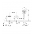 Смеситель на борт Lemark Shift LM4345C для ванны