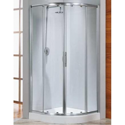 NOVELLINI Душевое ограждение LUNES R90 профиль silver стекло clear