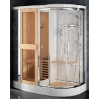 NOVELLINI Душевая кабина STOCKOLM R180 180 93 217 с сауной NOVELLINI Душевая кабина STOCKOLM R180 180 93 217 с сауной