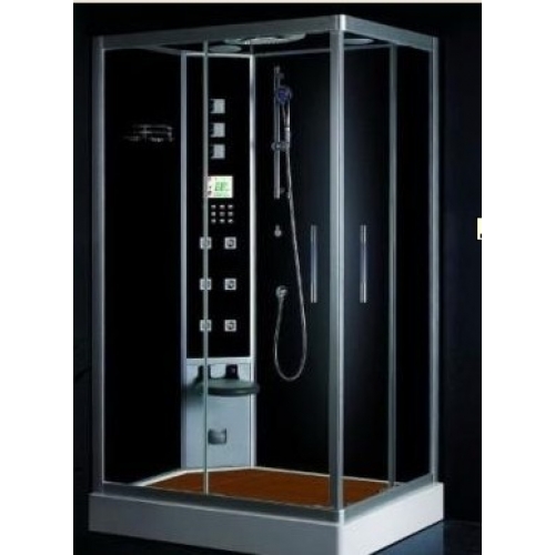 EAGO Кабина паровая DZ955F8 1200х900х2360 черный левая
